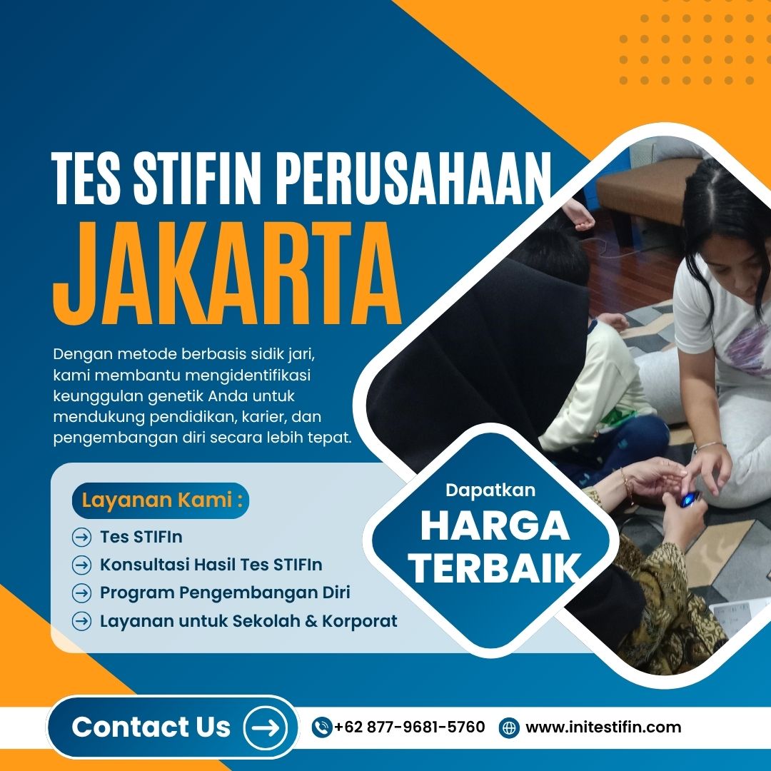 Tes STIFIn Perusahaan Jakarta